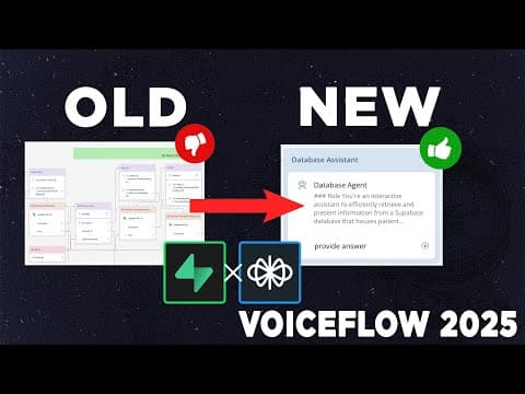 Connect Supabase & Voiceflow with the New Agent Step: A No-Code Guide